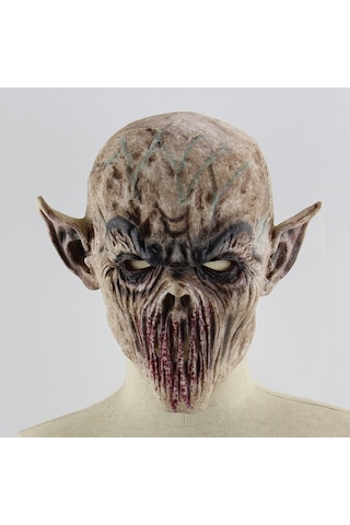 Qianfan Korkunç Cadılar Bayramı Maskesi Terör Hayalet Şeytan