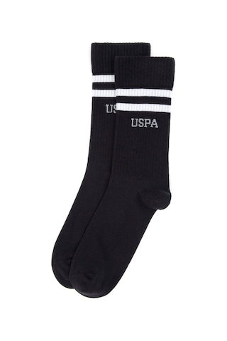 U.s. Polo Assn. Erkek Siyah Çorap Tenis 50317940-vr046 Siyah