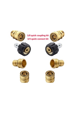 Neevoyu 8 Parça Bakır Yüksek Basınç Temizleyici Adaptör Seti - Temizliği Verimli Hale Getirin