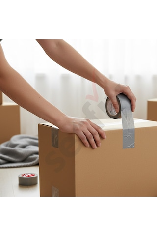 Duct Tape Tamir Bandı 48mm X 10mt Gri