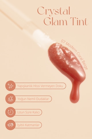 Clio Crystal Glam Tint 07 Modern Coral Beige