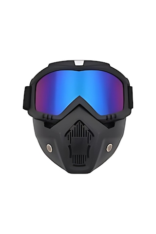 Prosev Motosiklet Kask Maskesi Ve Gözlüğü Mkm İridyum