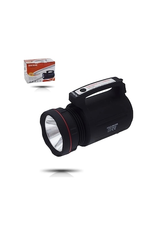 Gs-8006 Parlak Ledli Taşınabilir Şarj Edilebilir El Feneri 15w Çok Renkli