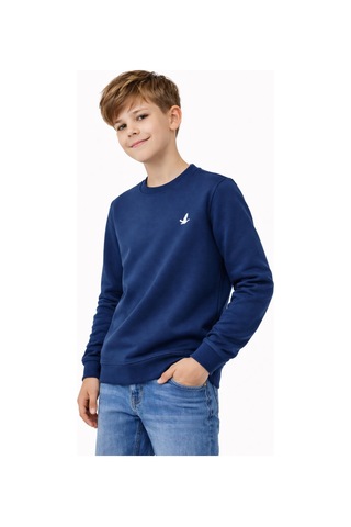Baglan Erkek Çocuk Sweatshirt Bgl-st05228 İndigo