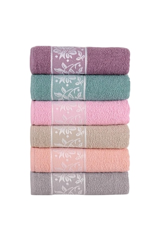 Sare Organik Pamuklu 6 Adet El-yüz Havlu Seti 50x90 Cm Sku: Smg8690010167774 Açık Bej