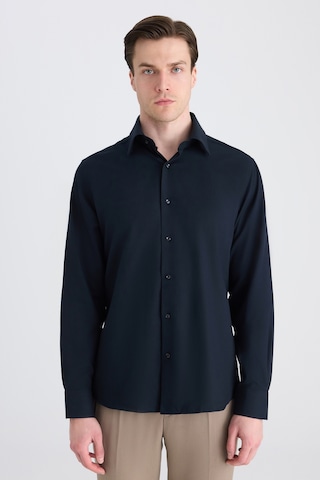 D'S Damat Ds Damat Regular Fit Lacivert Armürlü Gömlek 5hf02ta06342m Çok Renkli