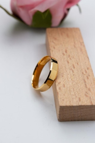 Latif Kuyumculuk 22 Ayar Altın Düz Köşeli Alyans Nişan Yüzüğü Lkyzk1527