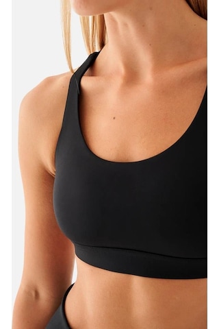 Markahit Superstacy Stella Orta Destekli Spor Bra Ss3406 Siyah