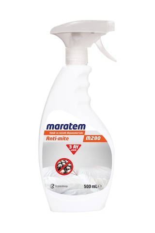Maratem M280 Mite Yatak ve Döşeme Temizleyicisi 500 ML Maratem M280 Mite Yatak ve Döşeme Temizleyicisi 500 ML