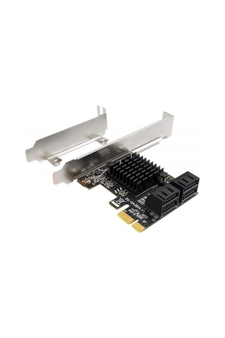5075 Pci Express Pci-e 4 Port Sata 3.0 Hdd Ssd Çoklayıcı Kart