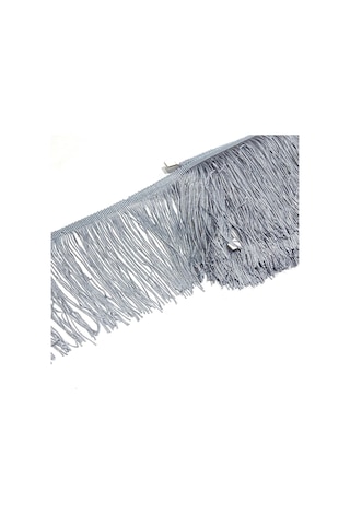 Püskül Saçak 13 Cm / Koyu Gri / 1 Metre