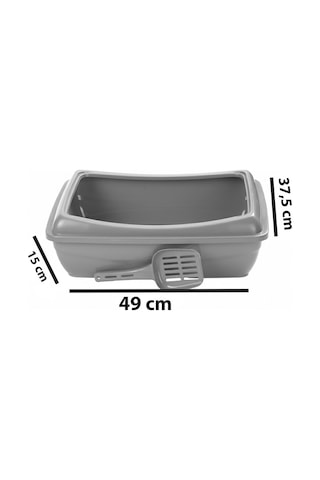 Açık Kedi Tuvaleti + Paspas + Taşıma Çantası 3'lü Set