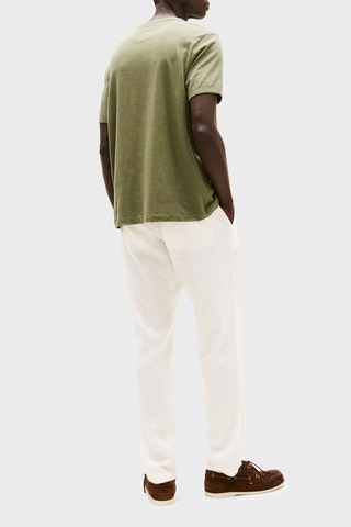 Tommy Hilfiger Erkek T Shirt Mw0mw38637 Plı Yeşil Yeşil