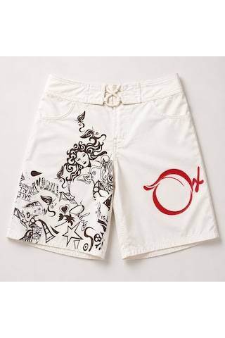 Oxbow Bombay Boardshort Mı Cuısse Serıgra E8bombay E8bombay C71 Beyaz