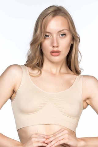 Moon Wear Ten Mı Emay 4005 Soft Kalın Askı Büstiyer Ten