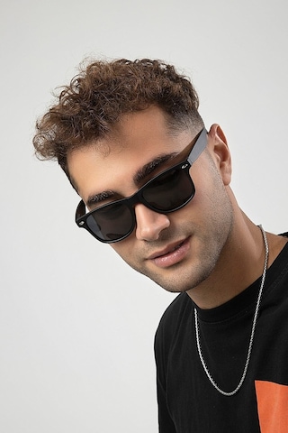 Xed Wayfarer Siyah Erkek Güneş Gözlüğü