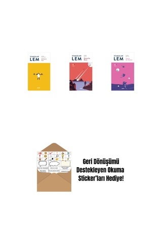 Sahibinin Sesi + Dünya Da Barış Sl8 + İnsanın Bir Dakikası Sl5 + Okuma Sticker'ları