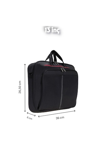Plm Plc34 Notebook Çantası 13 Siyah