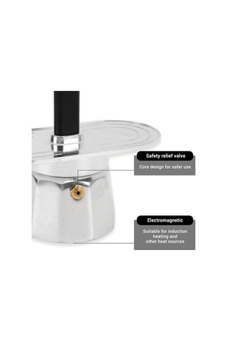 Flybuy Fincan Kahve Makinesi, 100ml Mini Kahve Potu, Çift Kafa Sistemi Diğer