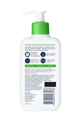 Cerave Nemlendiren Yüz Temizleyici 237ml