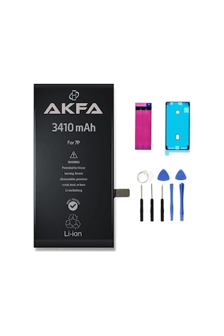 Akfa Apple Uyumlu iPhone  7 Plus Telefon Batarya- 3410 Mah Tamir Seti Model:abjlnu26