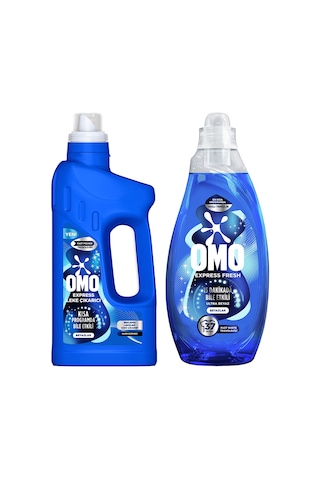 Omo Express Leke Çıkarıcı Beyazlar 1000ml Omo Express Fresh Ultra Beyaz Sıvı Çamaşır Deterjan 1480ml Diğer
