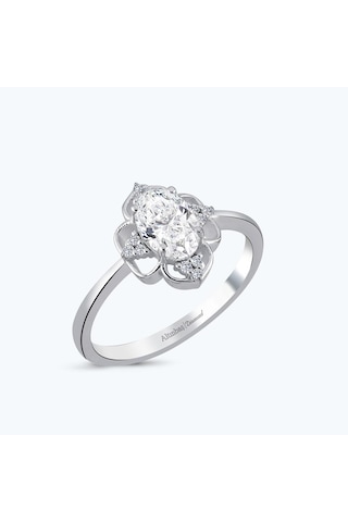 Altınbaş Pırlanta Topaz Oval Yüzük Mkm478tp-14k