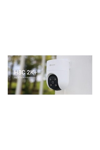 Ezvız 2mp Dome 4mm Wıfı Kablosuz Ip Kamera H8c
