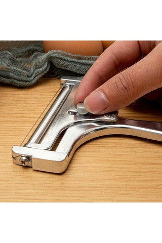 Paket El Tipi Peynir Dilimleyici - Paslanmaz Çelik, 14,6 11,8 Cm Diğer