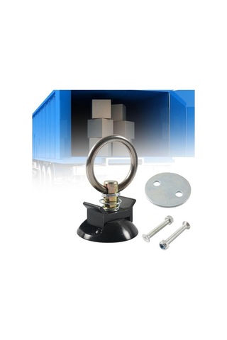 Pazly Yuvarlak Suntek Siyah Rv Noktası Motosiklet Kiti Bağlama Ankraj Dt