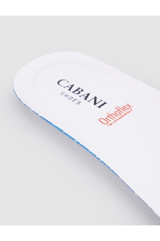 Cabani Orthoflex Cotton Kaplamalı Beyaz Erkek Tabanlık Beyaz
