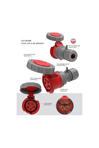 Tna Elektrikli Araç İçin 220V / 32A Dönüştürücü
