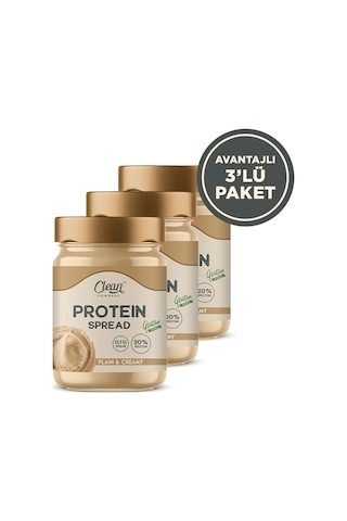 Clean Powders Protein Spread 350 Gr Fındık Kreması 3 Adet