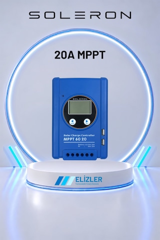 Soleron 20a Mppt Şarj Kontrol Cihazı 12/24v