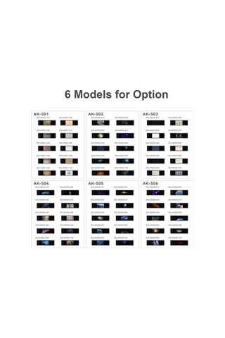 Yaozixa Godox Ak-s06 10 Adet Projektör Slaydı Seti - Ak-r21 Flaş Projektöre Uyumlu