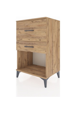 Hyperion Komodin 2 Çekmeceli 60x44x96 Çam-çam Çam
