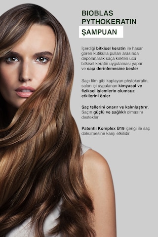 Onarıcı Bakım Saç Dökülmesine Karşı Phytokeratin Şampuan 1.000 Ml - Keratin Bakım, Yıpranmış 5 Adet Kuru