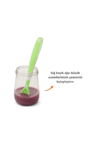 Munchkin Yumuşak, Renkli Bebek Kaşıkları, 3ay+, 6 Set Çok Renkli