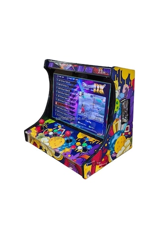 Pandor Saga Plus Dx2 22 İnç Lcd Bartop 26800 Oyunlu 720p Hd 3d Arcade Video Oyun Konsolu