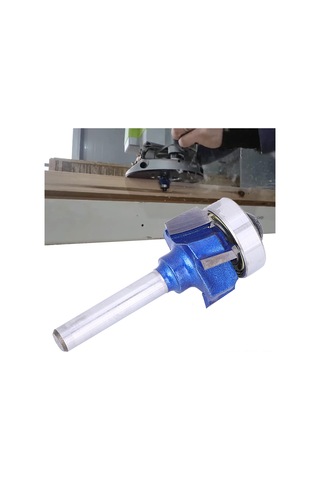 Padalink Elektrikli Freze/çizici İçin 8mm Tungsten Karbür 4 Dişli Yuvarlak Kenar Freze Ucu - 8xr1