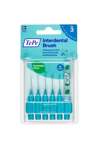 0.6 Mm - Mavi Diş Arayüz Fırçası 1 X 6 Adet