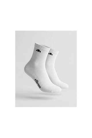 Ellesse 6sm9019-of 3'lü Kısa Konç Spor Çorap Erkek - Beyaz