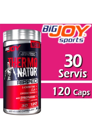 Bigjoy Thermonator Ripped 120 Caps Thermojenik Mix Karnitin İçeri Bigjoy Thermonator Ripped 120 Caps Thermojenik Mix Karnitin İçeri