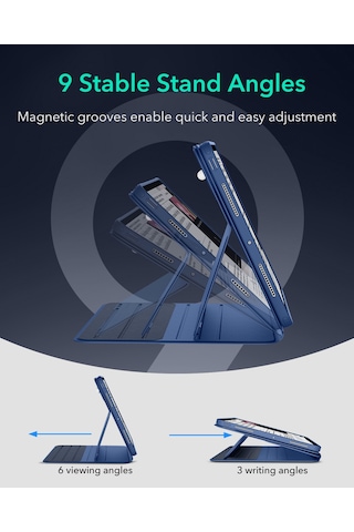 iPad Uyumlu  Pro 13 M4-m5 2024 Shift Kılıf Kapaklı Kılıf