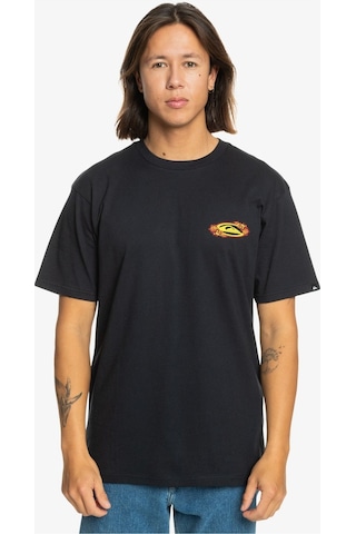 Quiksilver Tc Snap Ss Black Erkek T-Shırt Eqyzt07672-10010 001