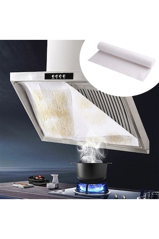 2li Yağ Emici Duman Önleyici Pratik Mutfak Davlumbaz Koruyucu Day Çok Renkli