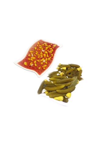 Çubuk Tadım Turşuları Salatalık Turşusu 1 KG + Acılı Ezme Turşusu 1 KG