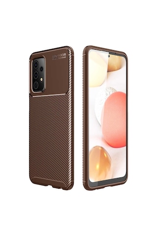 Samsung Uyumlu Galaxy A52 Kilif Karbon Tasarim Negro Silikon Kapak 484401553