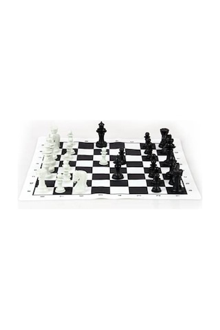 Okul Müfredatına Uygun Rulo Çantalı Eğitici Satranç Takımı - 868845896