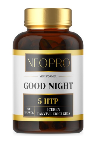 Neopro Goodnight 5 Bileşenli Rahatlatıcı Gece Formülü Takviye Edici Gıda 30 Kapsül